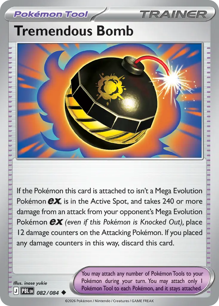 Tremendous Bomb [Reverse Holo]
