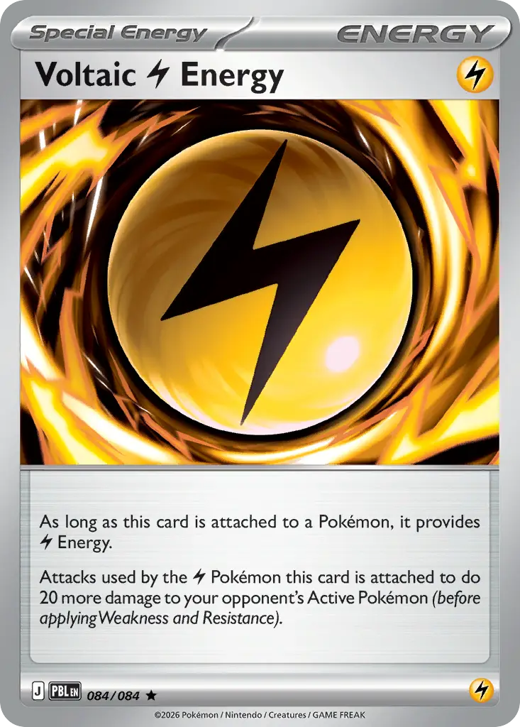 Voltaic Lightning Energy [Reverse Holo]
