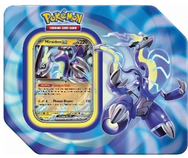 Paldea Legends Miraidon Tin