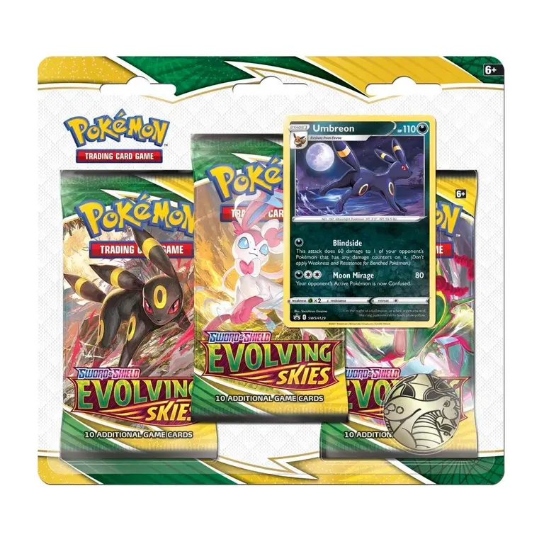 3 Pack Blister: Umbreon