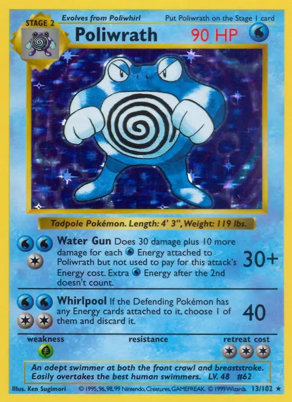 Poliwrath [Shadowless]