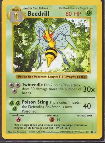Beedrill [Shadowless]