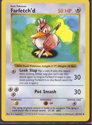 Farfetch'd [Shadowless]