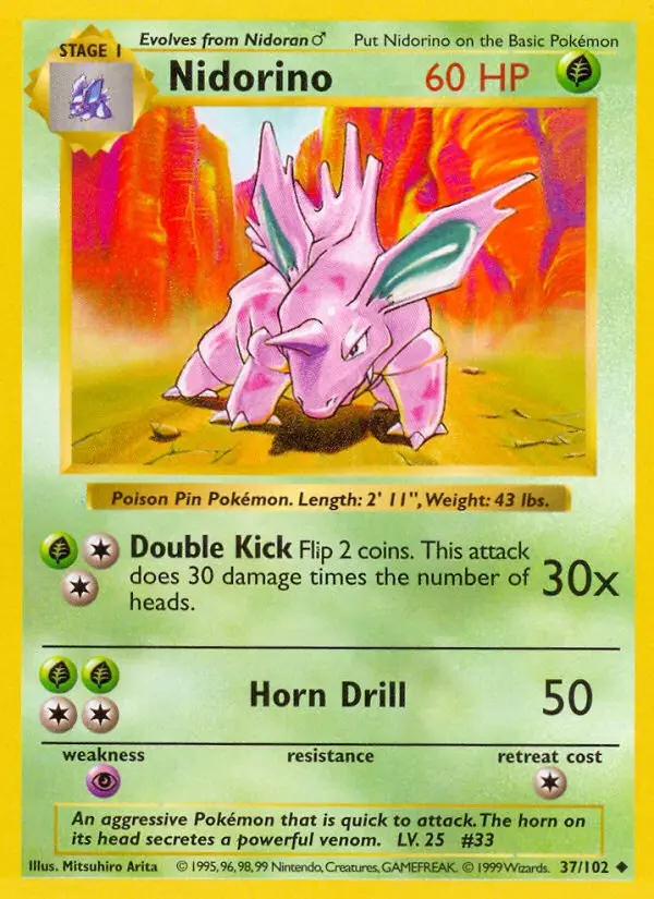 Nidorino [Shadowless]