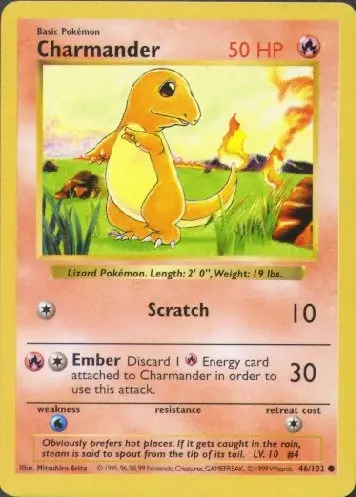 Charmander [Shadowless]