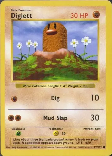 Diglett [Shadowless]