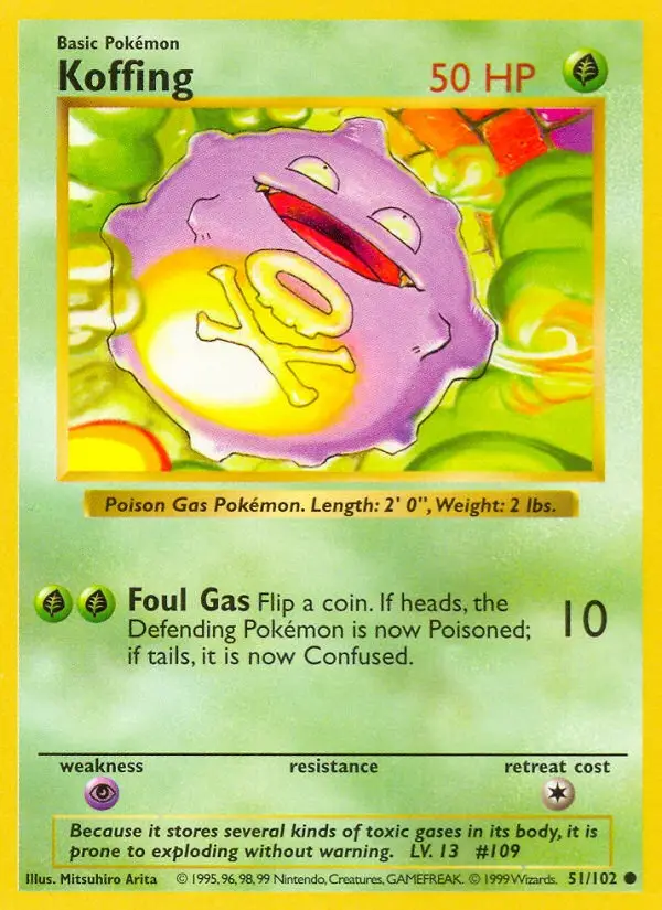 Koffing [Shadowless]