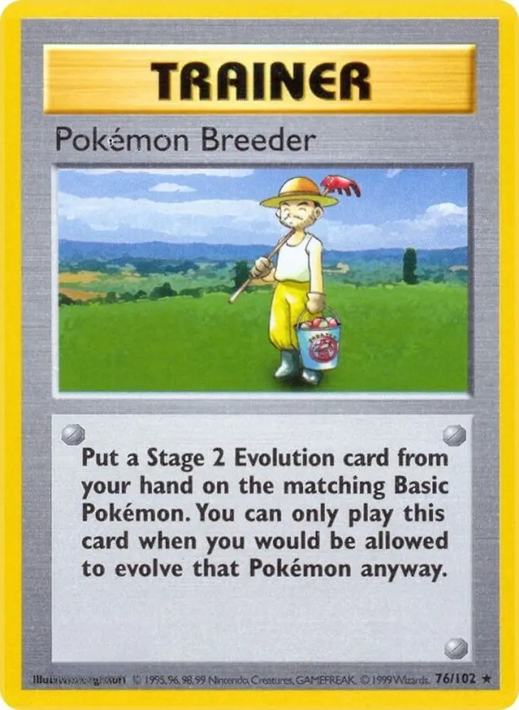 Pokémon Breeder [Shadowless]