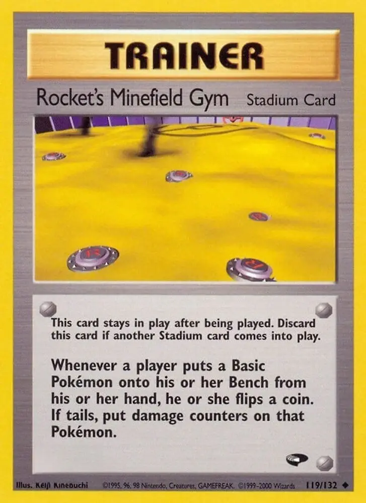 Rocket's Minefield Gym