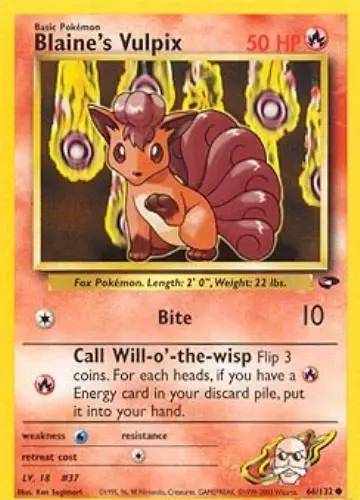 Blaine's Vulpix