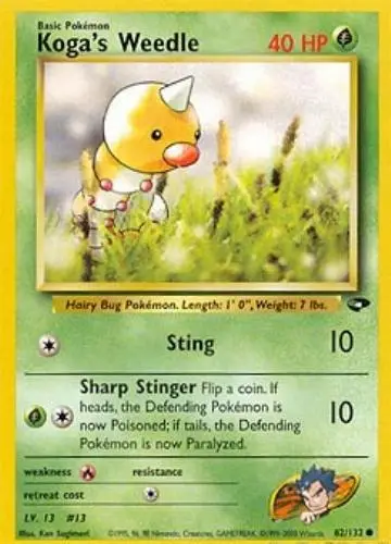 Koga's Weedle