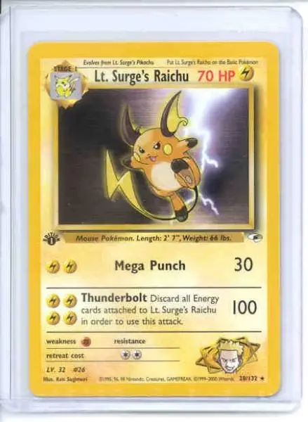 Lt. Surge's Raichu