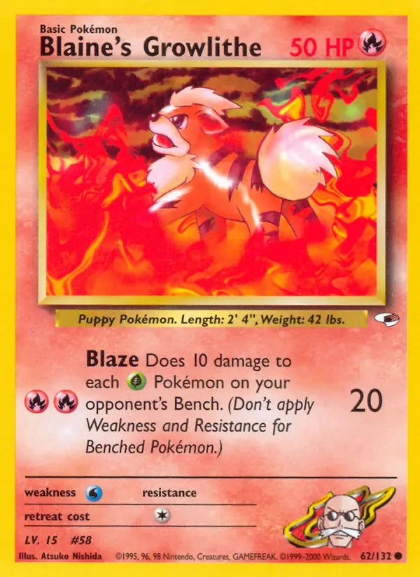 Blaine's Growlithe