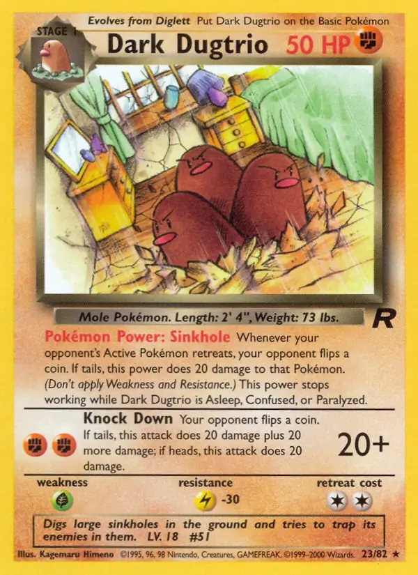 Dark Dugtrio