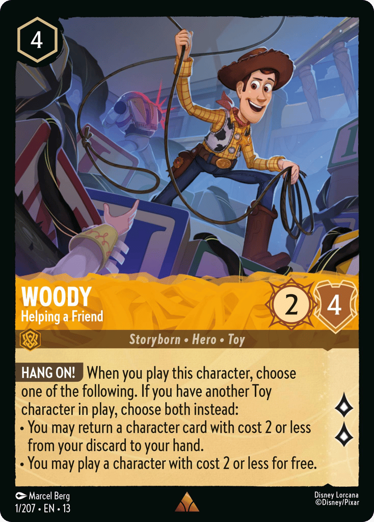Woody - Helping a Friend