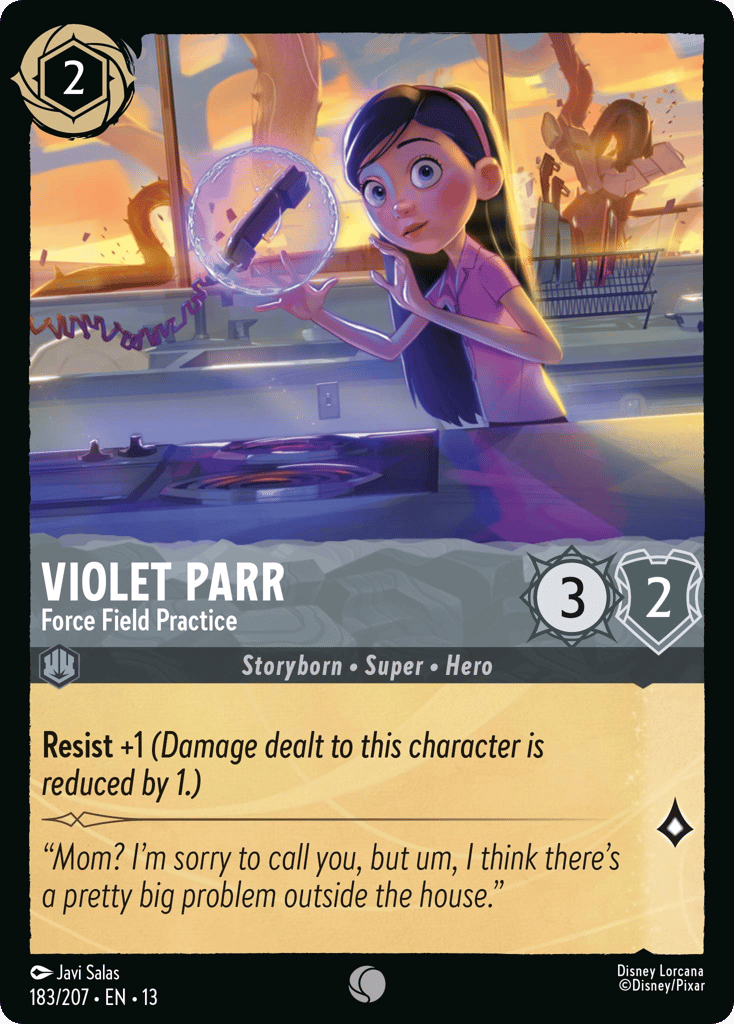 Violet Parr - Force Field Practice
