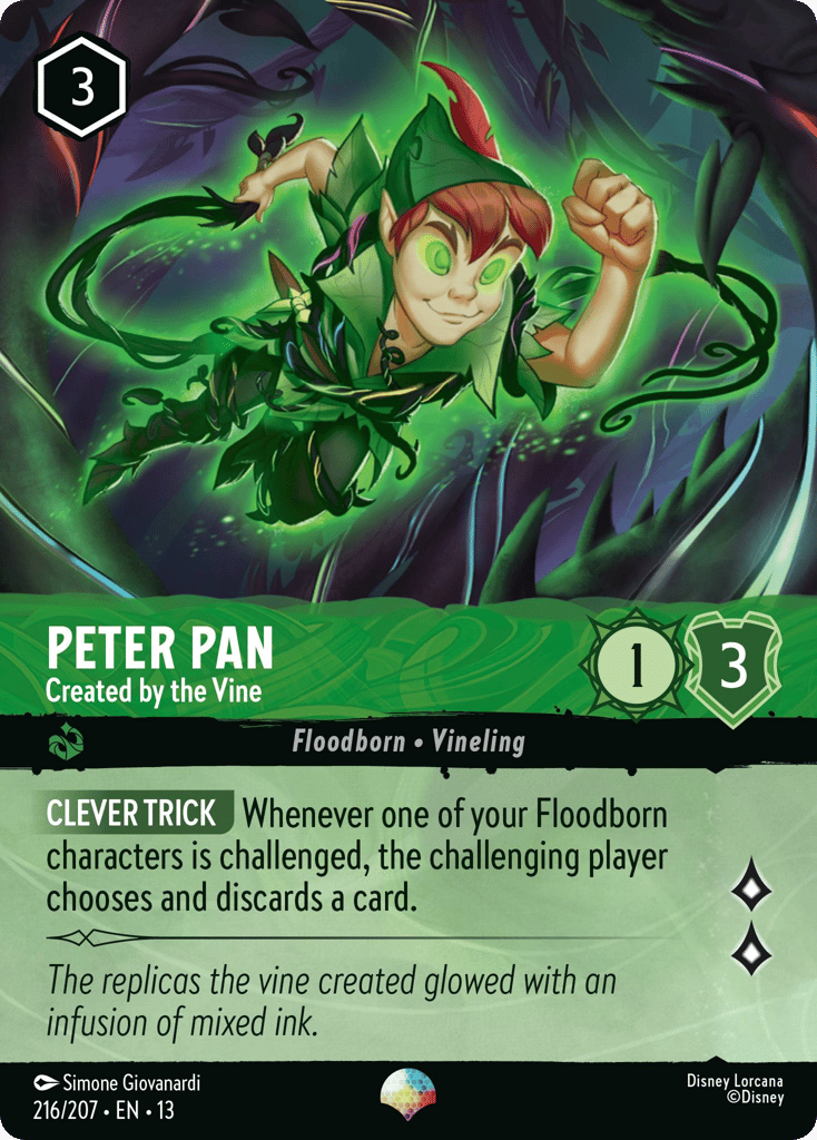 Peter Pan - Created by the Vine