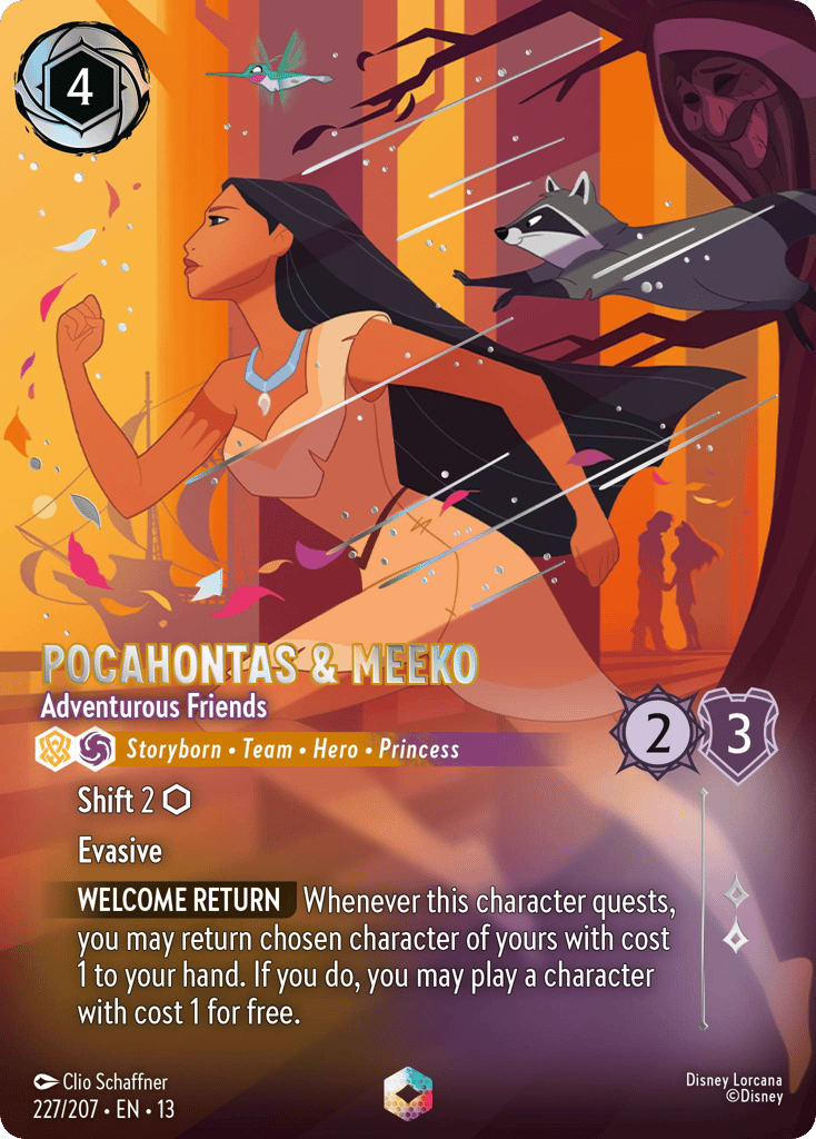 Pocahontas & Meeko - Adventurous Friends