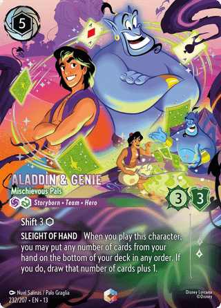 Aladdin & Genie - Mischievous Pals — Attack of the Vine!