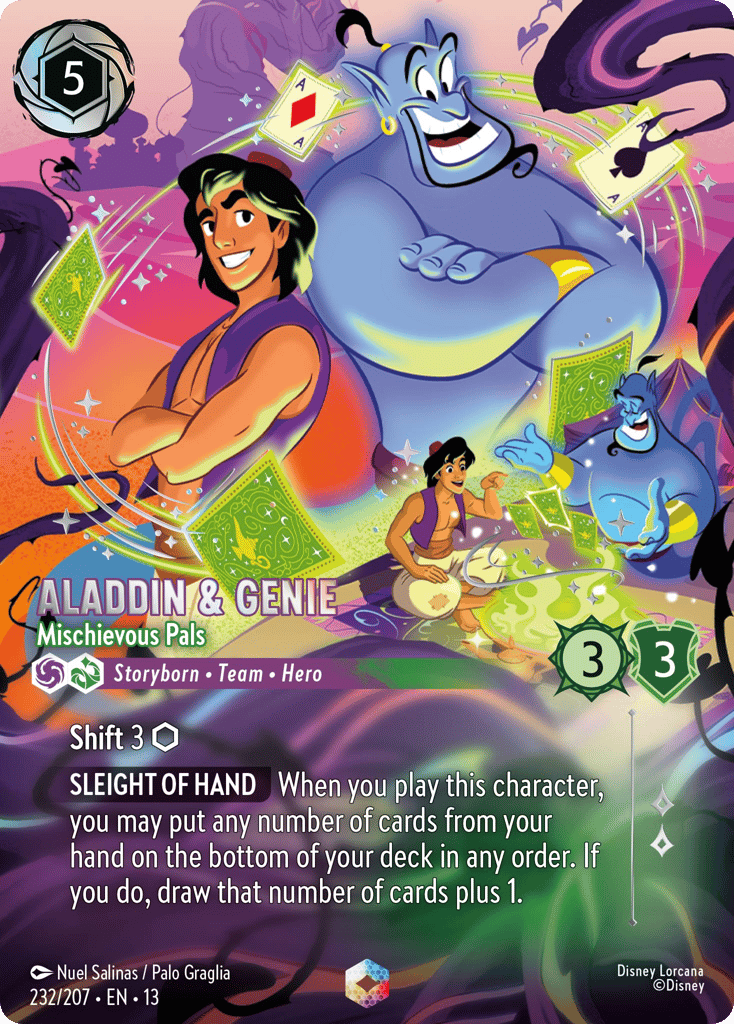 Aladdin & Genie - Mischievous Pals