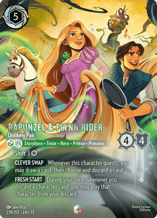 Rapunzel & Flynn Rider - Unlikely Pair — Attack of the Vine!