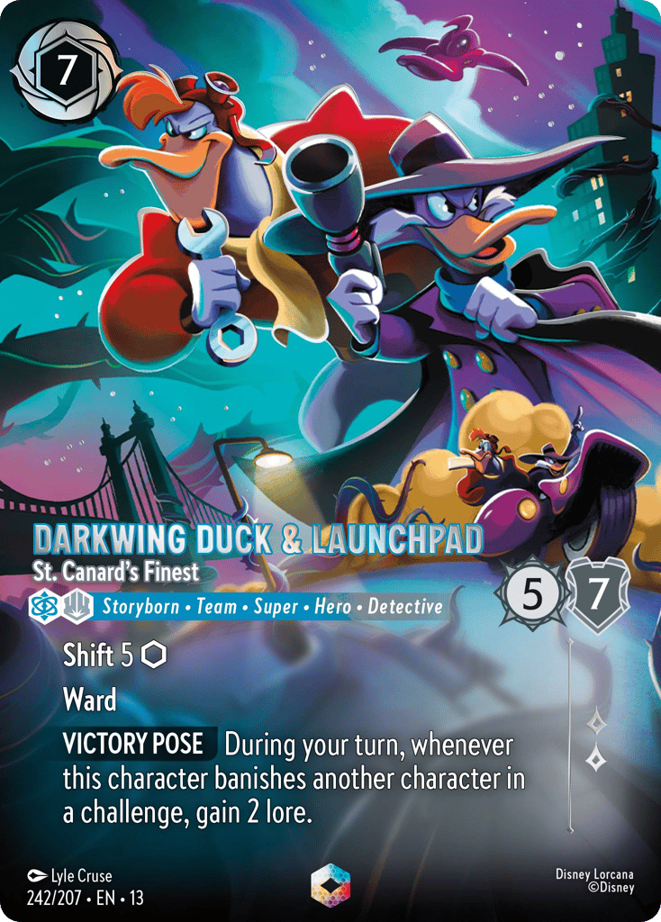 Darkwing Duck & Launchpad - St. Canard's Finest