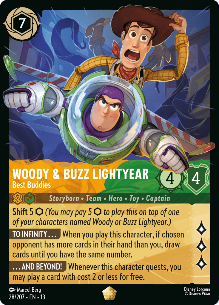 Woody & Buzz Lightyear - Best Buddies