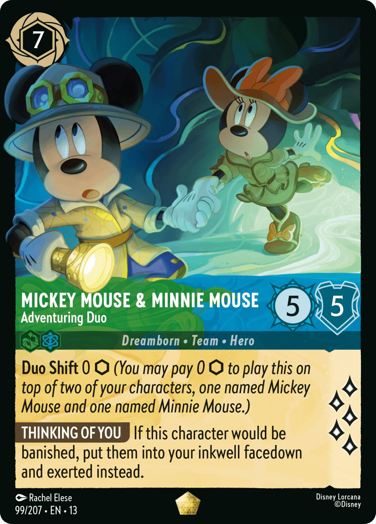 Mickey Mouse & Minnie Mouse - Adventuring Duo