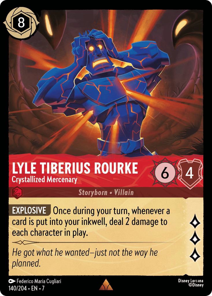 Lyle Tiberius Rourke - Crystallized Mercenary
