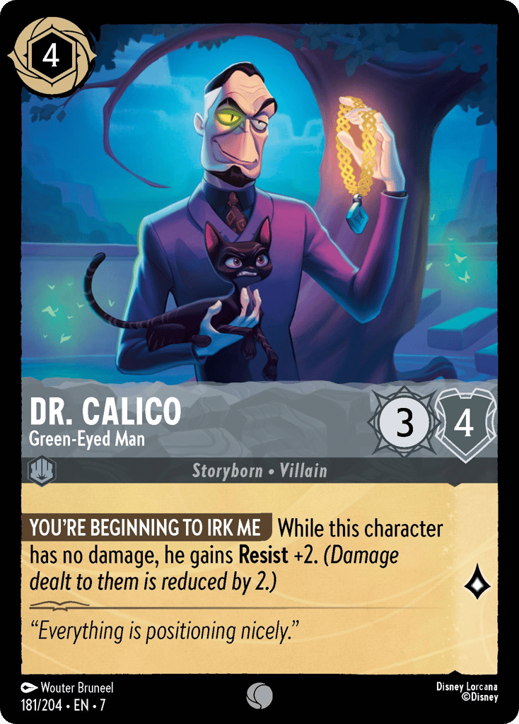 Dr. Calico - Green-Eyed Man