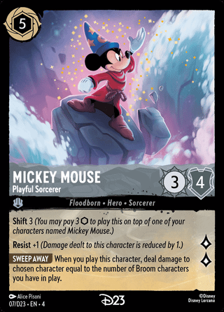 Mickey Mouse - Playful Sorcerer — D23 Collection 2024