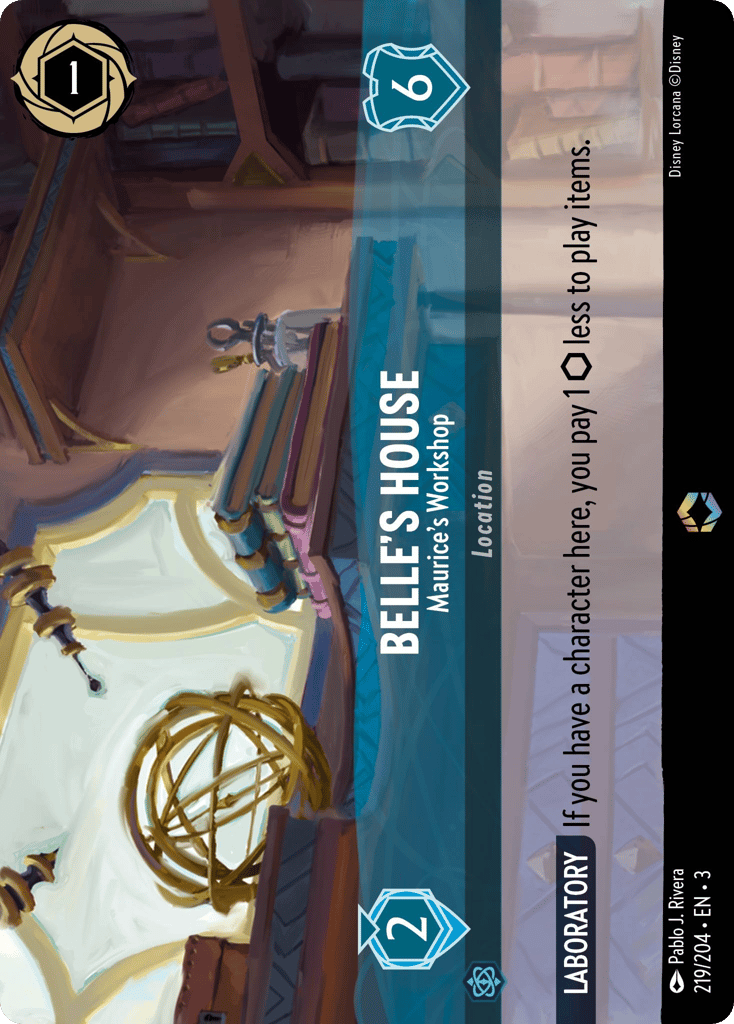 Belle's House - Maurice's Workshop