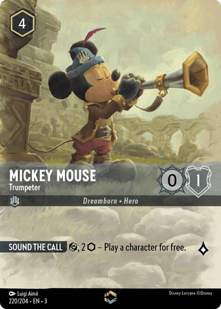 Mickey Mouse - Trumpeter — Into the Inklands