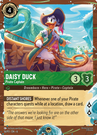Daisy Duck - Pirate Captain — Promo Expansion 3