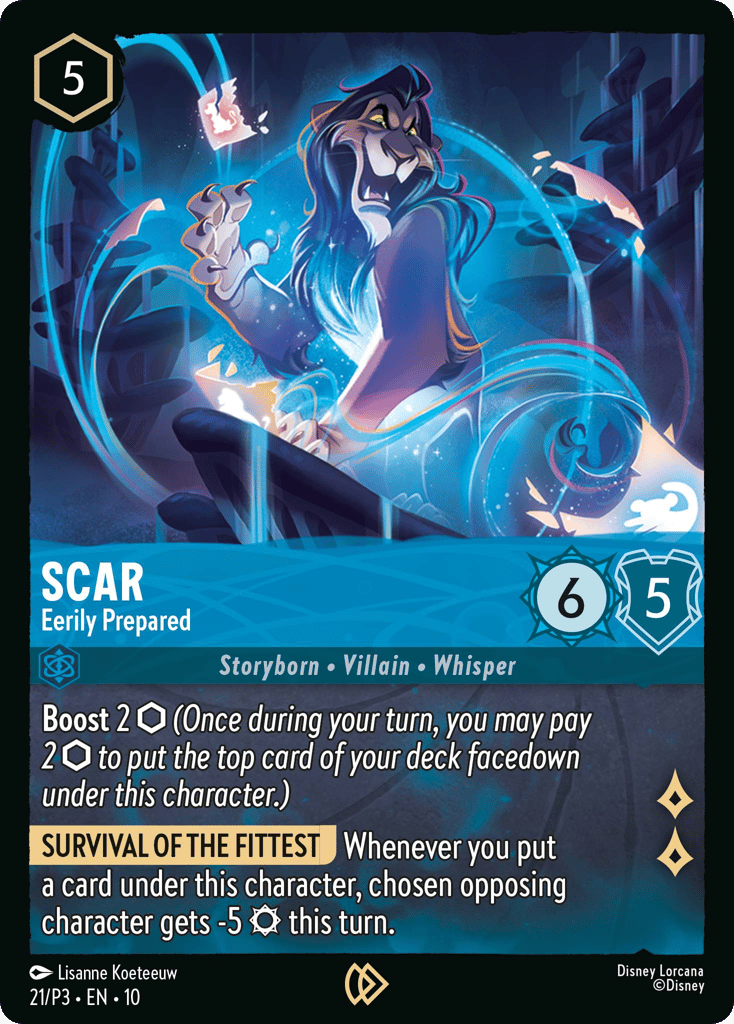 Scar - Eerily Prepared
