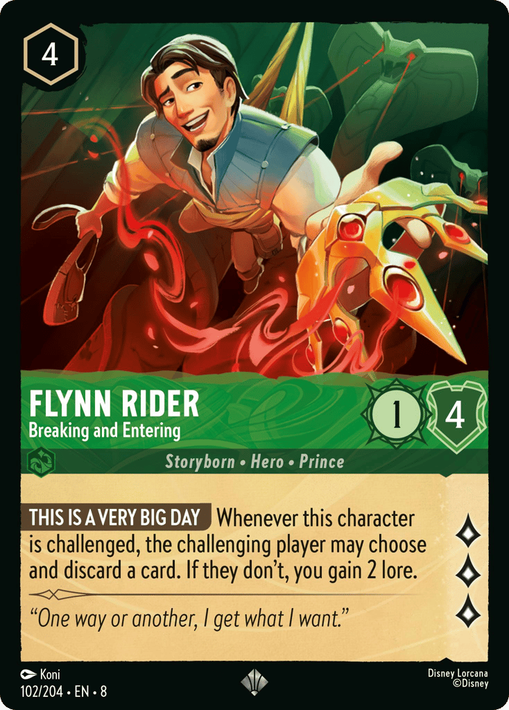 Flynn Rider - Breaking and Entering