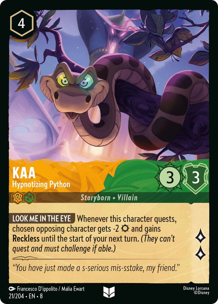 Kaa - Hypnotizing Python