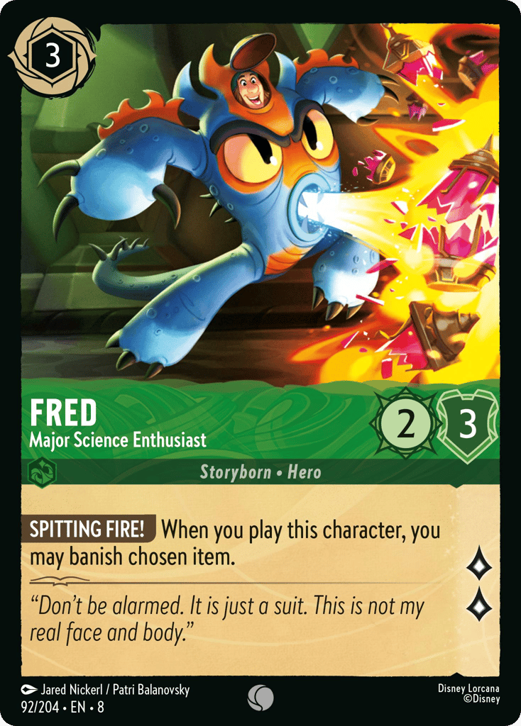Fred - Major Science Enthusiast