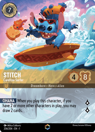 Stitch - Carefree Surfer — The First Chapter