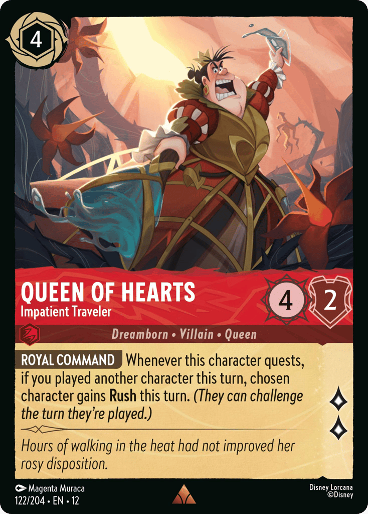 Queen of Hearts - Impatient Traveler