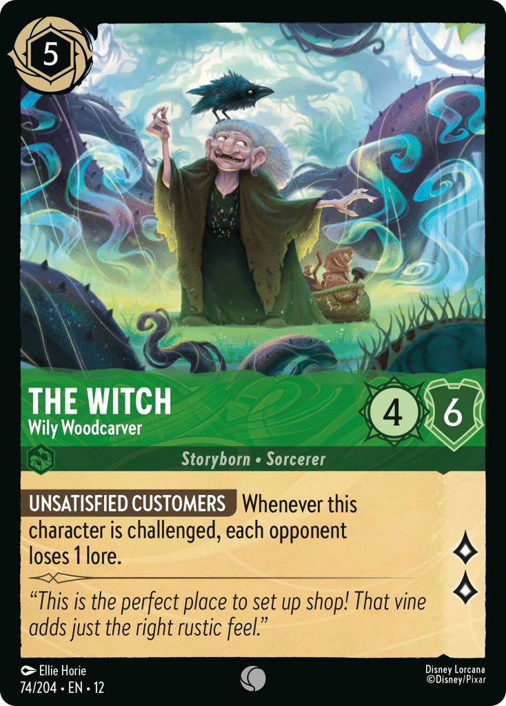 The Witch - Wily Woodcarver