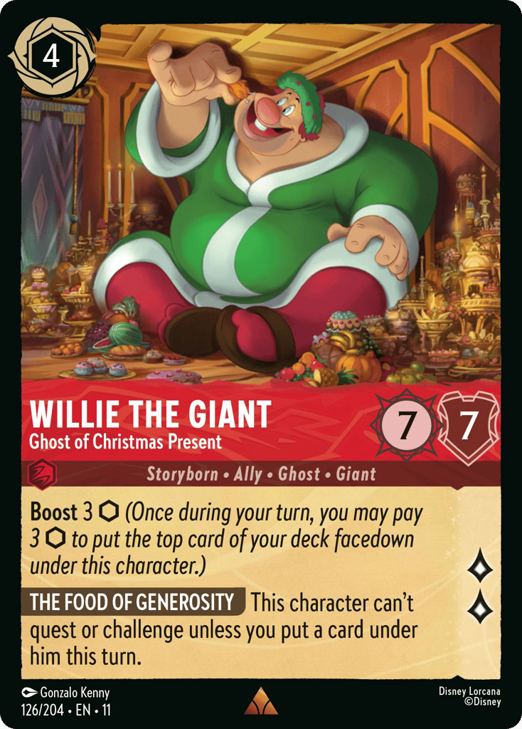 Willie the Giant - Ghost of Christmas Present