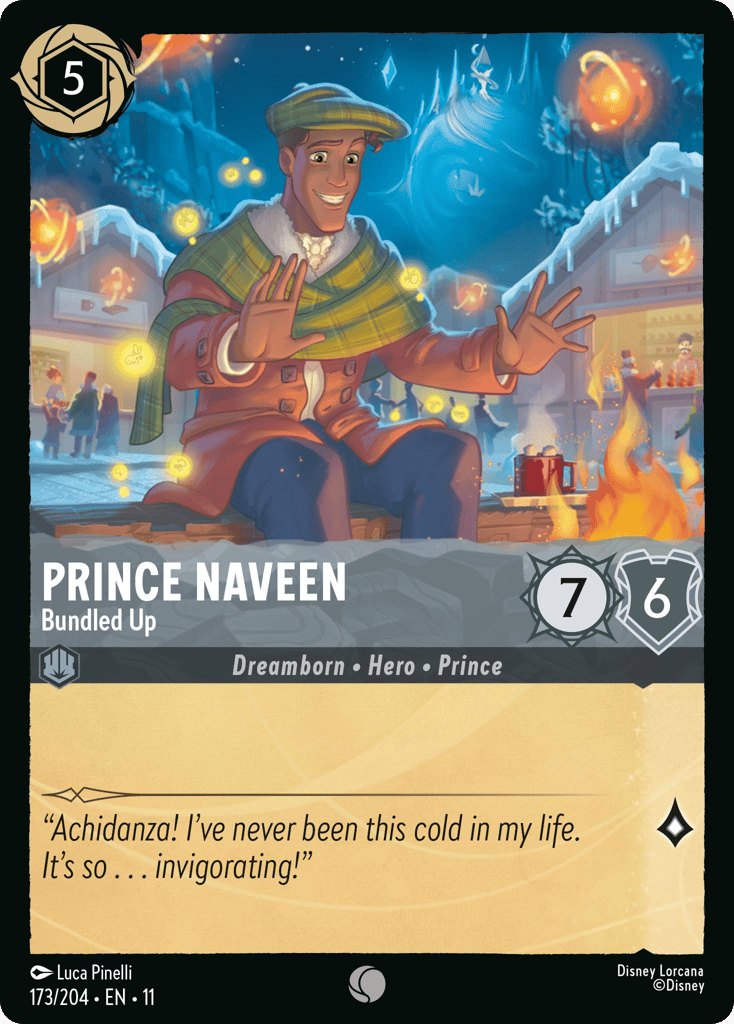 Prince Naveen - Bundled Up