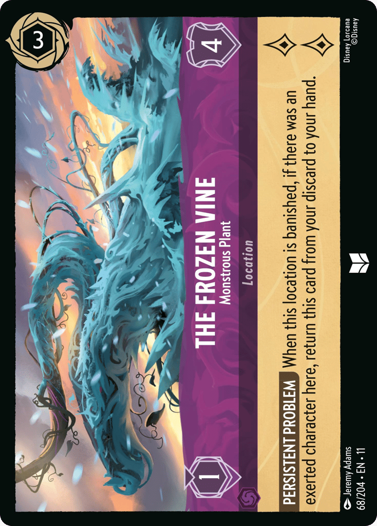 The Frozen Vine - Monstrous Plant