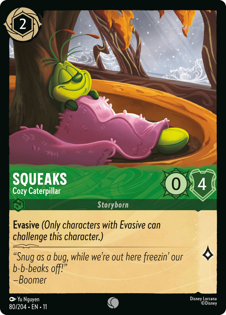 Squeaks - Cozy Caterpillar