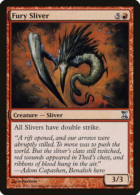 Fury Sliver [Foil]