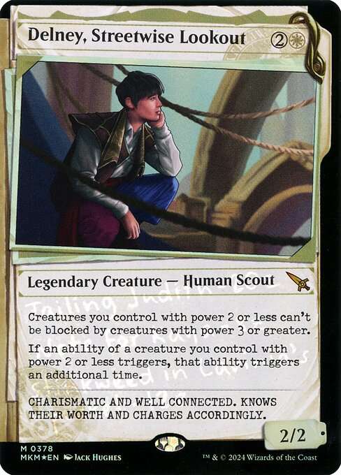 Delney, Streetwise Lookout [Foil]
