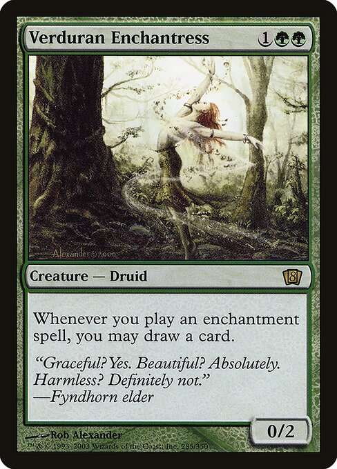 Verduran Enchantress [Foil]
