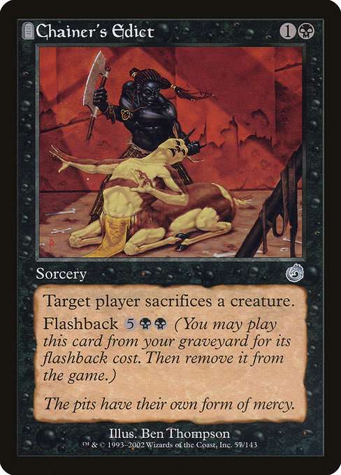 Chainer's Edict [Foil]