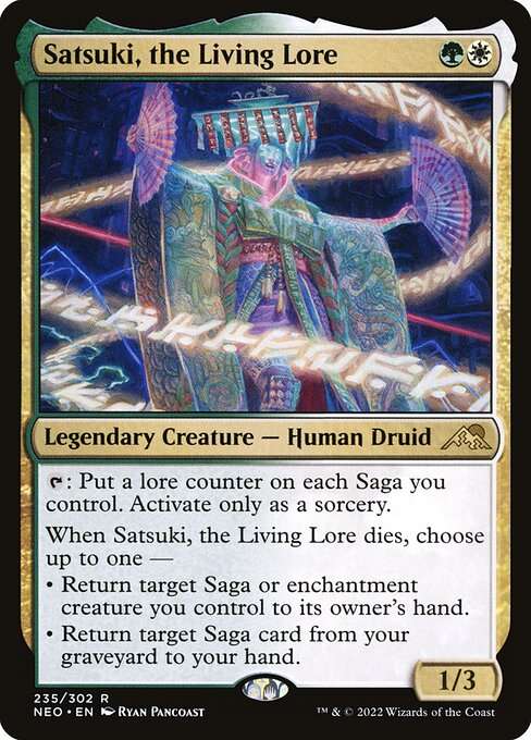 Satsuki, the Living Lore [Foil]